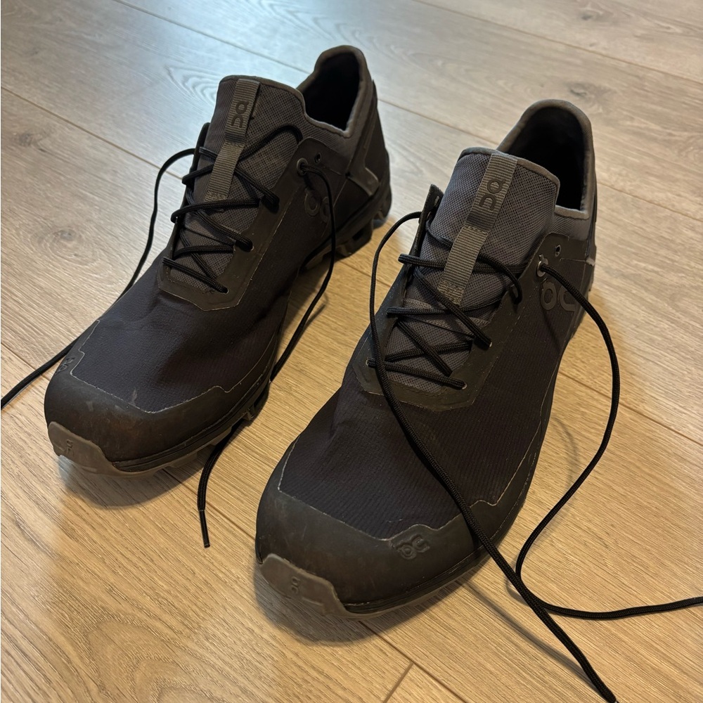 On Cloudventure Peak Men's Charcoal and Black